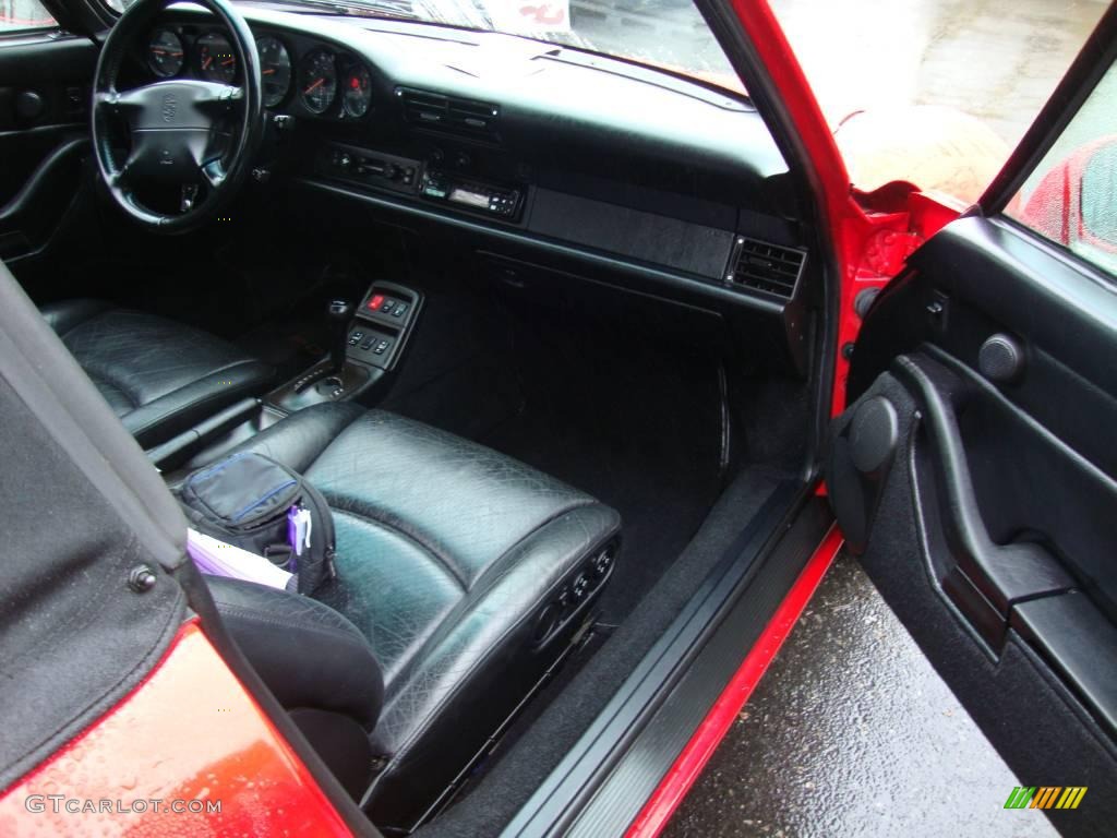 1995 911 Carrera Cabriolet - Guards Red / Black photo #15