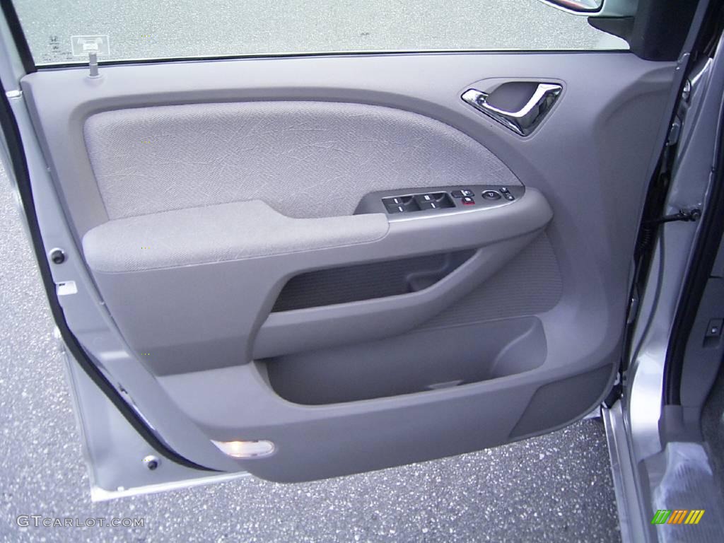 2010 Odyssey EX - Alabaster Silver Metallic / Gray photo #7