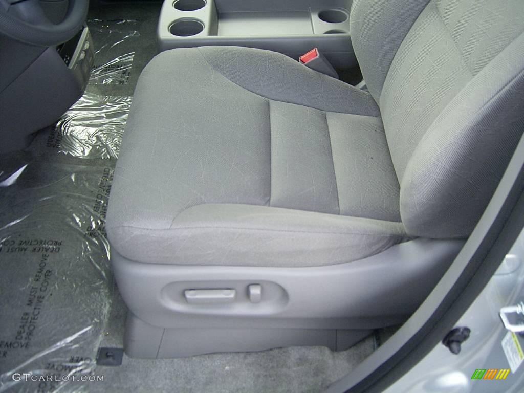 2010 Odyssey EX - Alabaster Silver Metallic / Gray photo #8