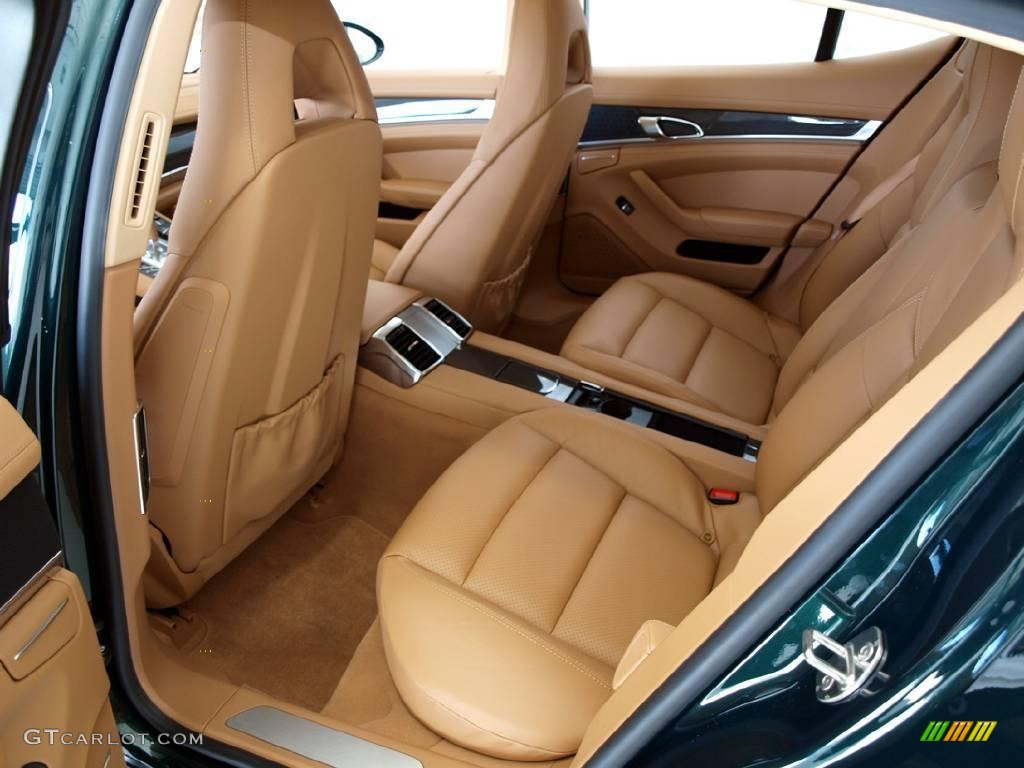 2010 Panamera 4S - Jet Green Metallic / Luxor Beige photo #16