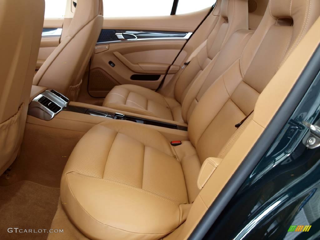 2010 Panamera 4S - Jet Green Metallic / Luxor Beige photo #17