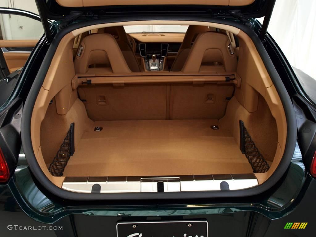 2010 Panamera 4S - Jet Green Metallic / Luxor Beige photo #20
