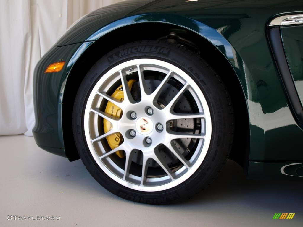 2010 Panamera 4S - Jet Green Metallic / Luxor Beige photo #22