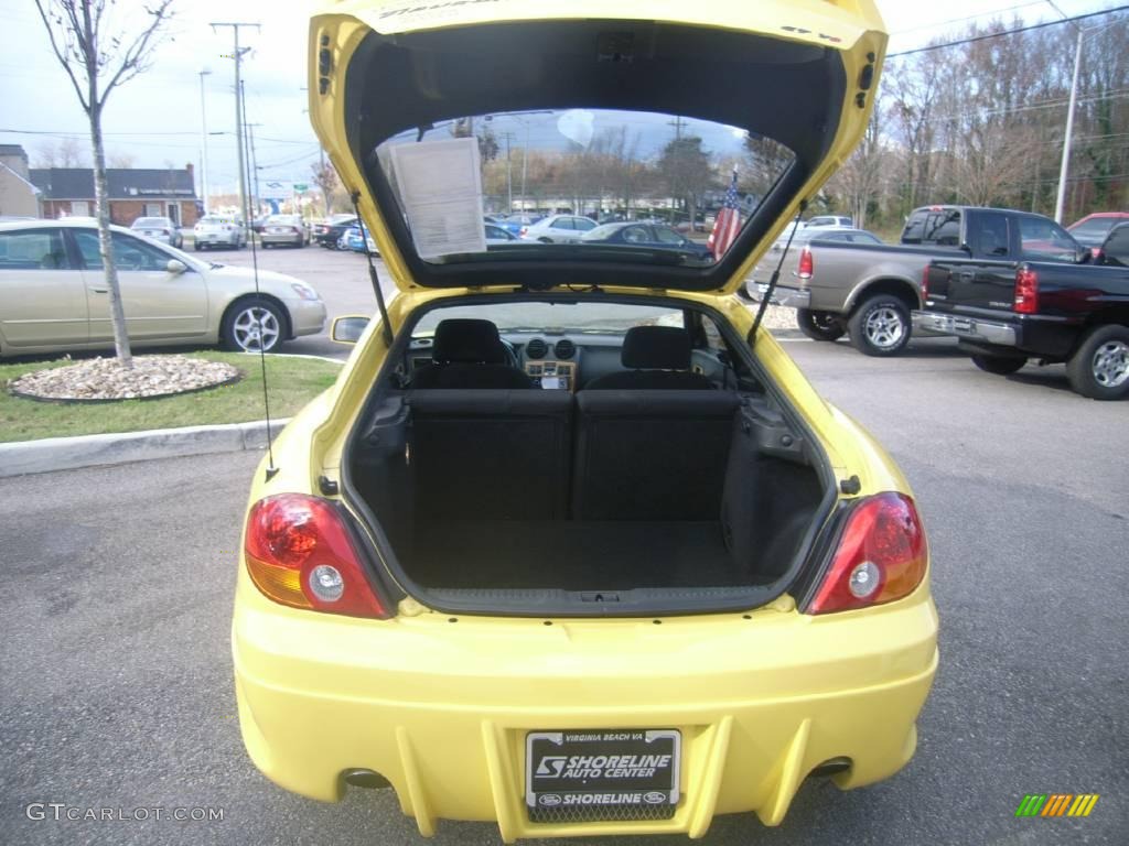 2004 Tiburon GT Special Edition - Sunburst Yellow / Black photo #12