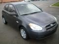 2008 Charcoal Gray Hyundai Accent GS Coupe  photo #7