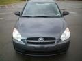 2008 Charcoal Gray Hyundai Accent GS Coupe  photo #8