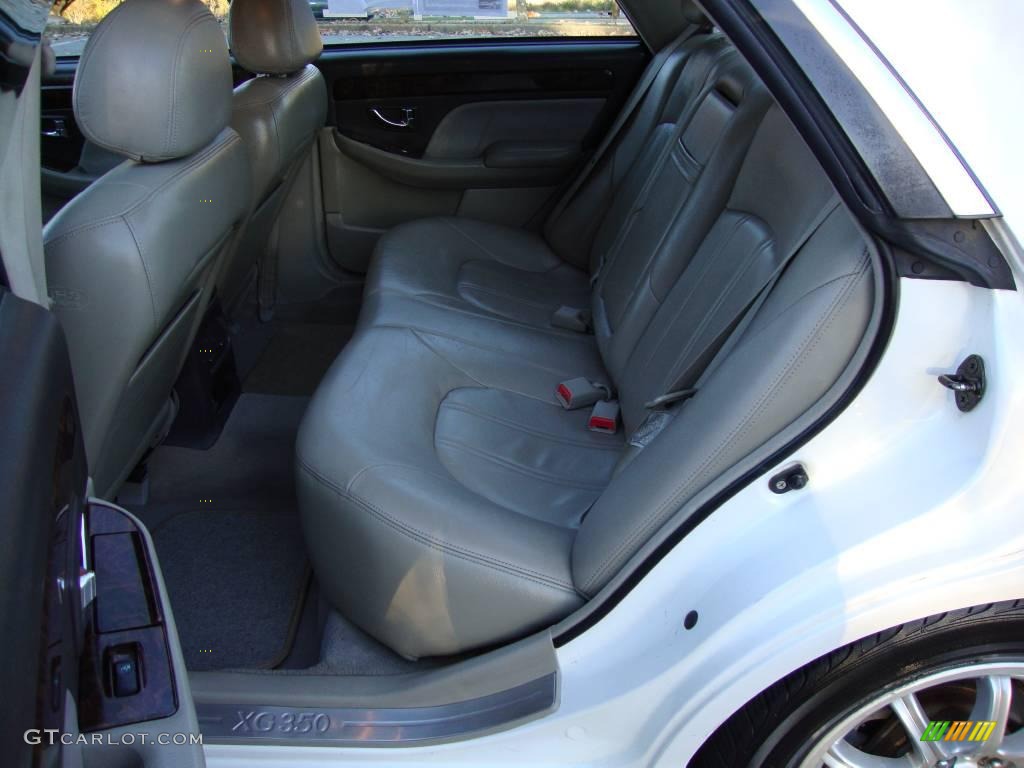 2002 XG350 L Sedan - Ivory White Pearl / Beige photo #22