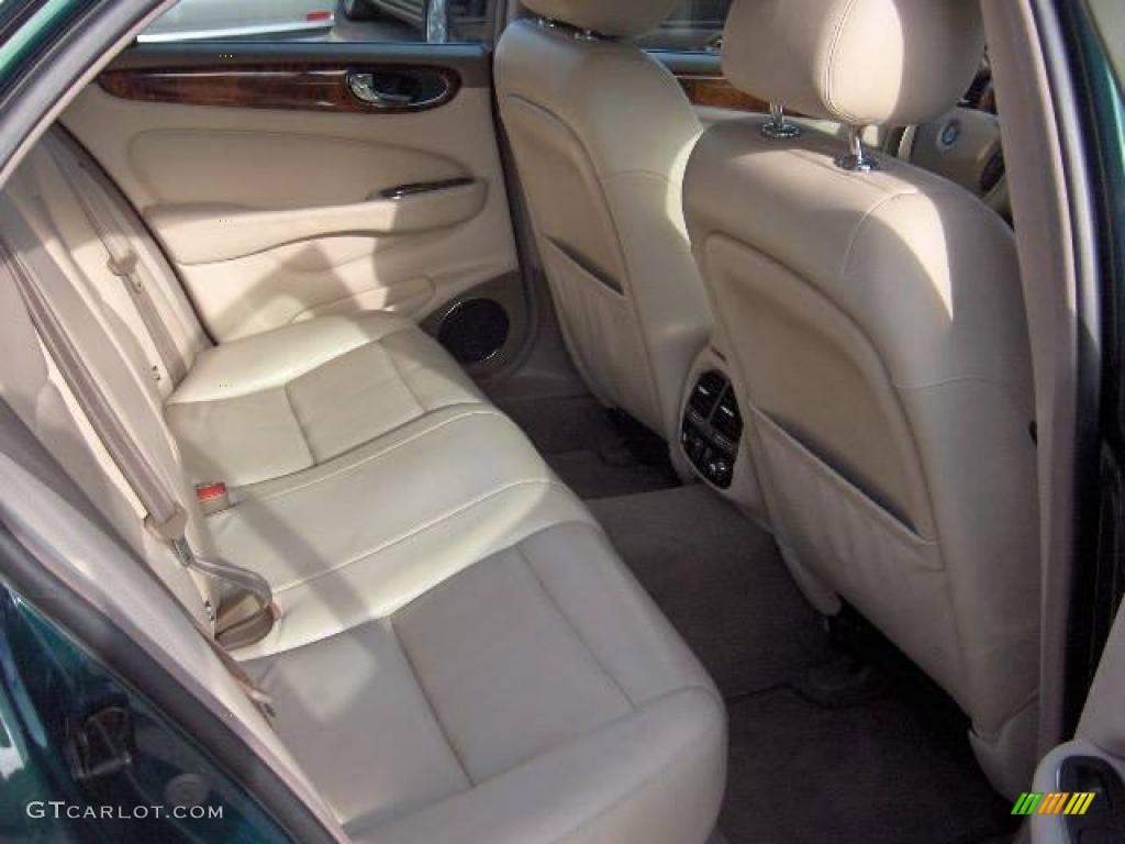 2004 XJ XJR - Jaguar Racing Green Metallic / Sand photo #16