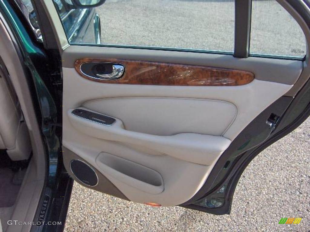 2004 XJ XJR - Jaguar Racing Green Metallic / Sand photo #18