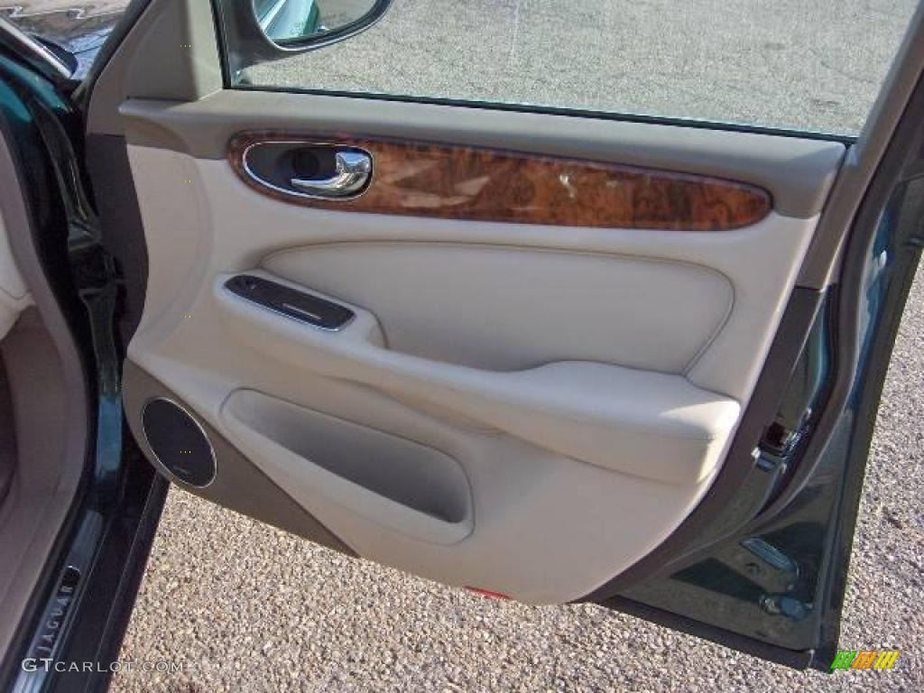 2004 XJ XJR - Jaguar Racing Green Metallic / Sand photo #20