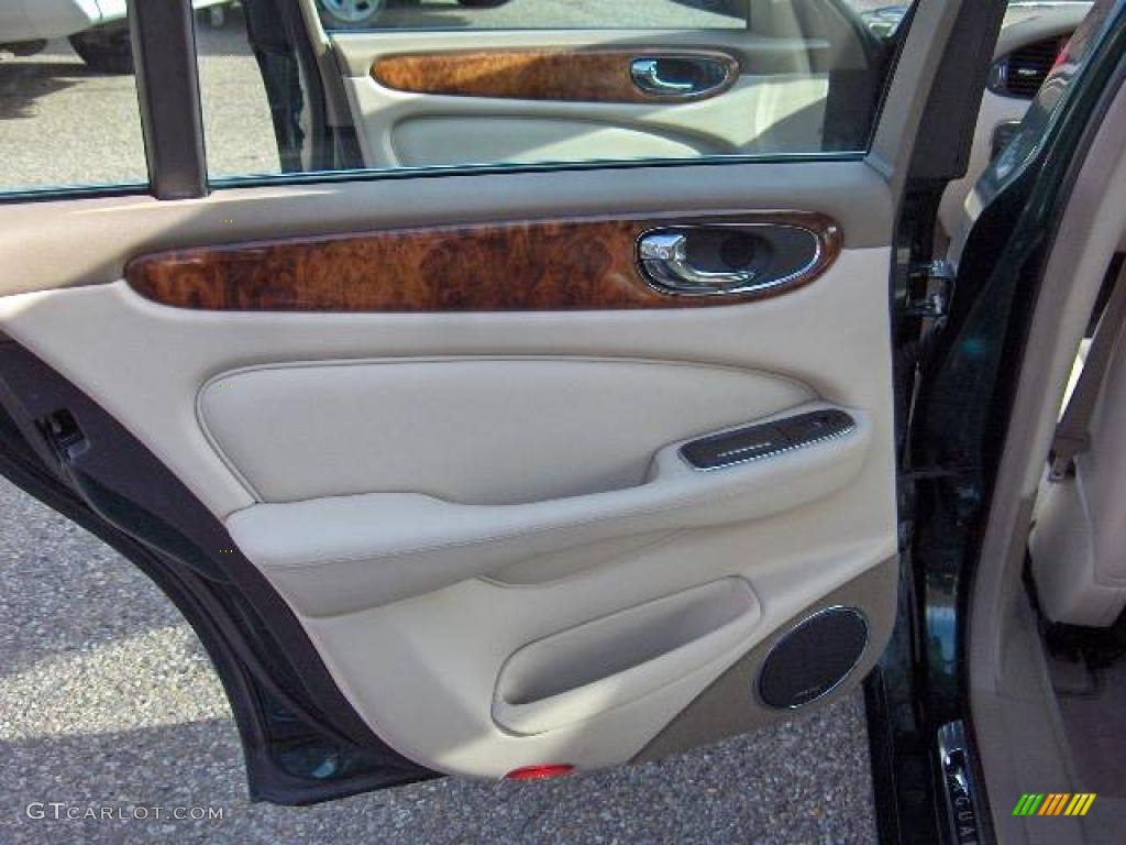 2004 XJ XJR - Jaguar Racing Green Metallic / Sand photo #21