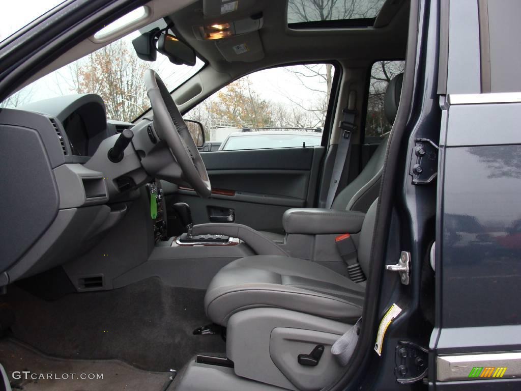 2007 Grand Cherokee Limited 4x4 - Steel Blue Metallic / Medium Slate Gray photo #10