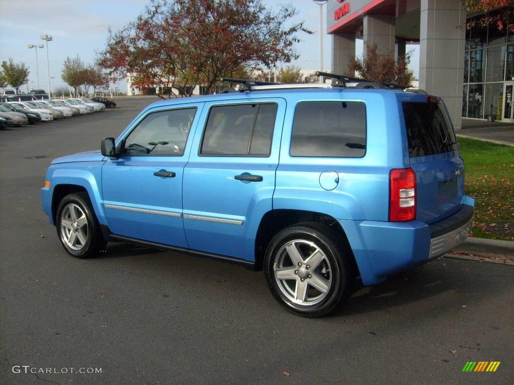 2008 Patriot Limited - Surf Blue Pearl / Dark Slate Gray photo #2