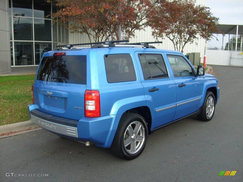 2008 Patriot Limited - Surf Blue Pearl / Dark Slate Gray photo #6