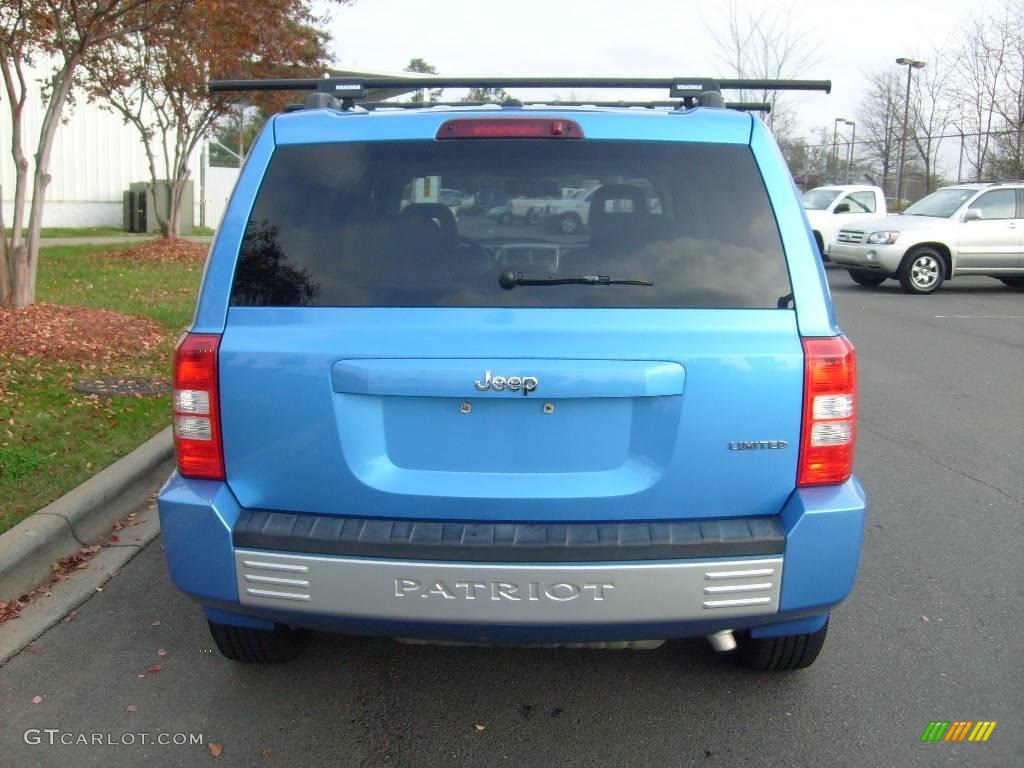 2008 Patriot Limited - Surf Blue Pearl / Dark Slate Gray photo #7