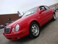 1999 Magma Red Mercedes-Benz CLK 320 Coupe  photo #2
