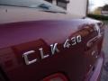 Bordeaux Red Metallic - CLK 430 Coupe Photo No. 11