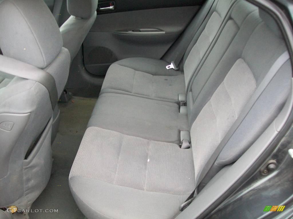 2005 MAZDA6 i Sport Hatchback - Steel Gray Metallic / Gray photo #13