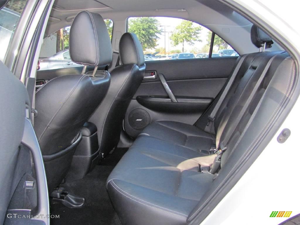 2006 MAZDA6 MAZDASPEED6 Grand Touring - Whitewater Pearl Mica / Black photo #11