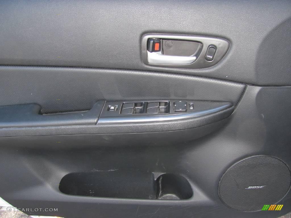 2006 MAZDA6 MAZDASPEED6 Grand Touring - Whitewater Pearl Mica / Black photo #12