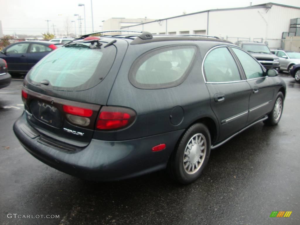 1998 Sable LS Wagon - Dark Satin Green Metallic / Prairie Tan photo #7