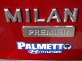 2008 Vivid Red Metallic Mercury Milan V6 Premier  photo #37