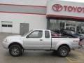 2003 Silver Ice Metallic Nissan Frontier XE V6 King Cab 4x4  photo #2