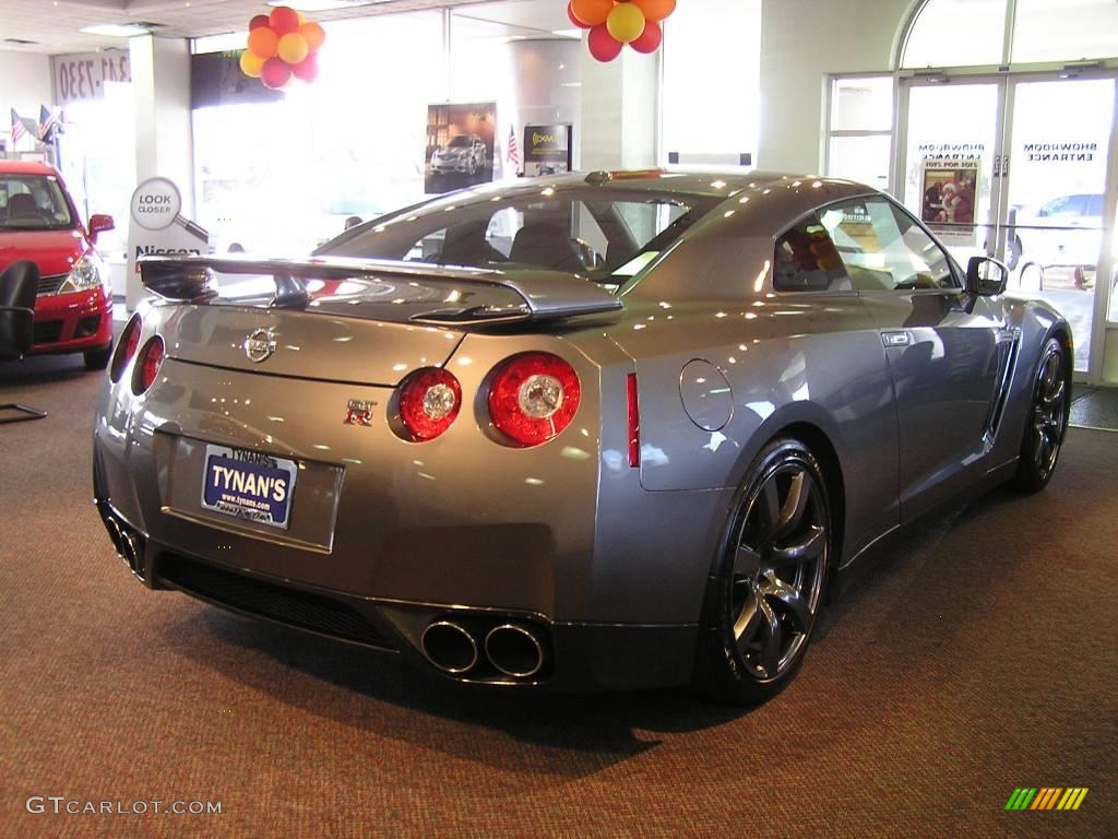 2009 GT-R Premium - Gun Metallic / Black photo #6