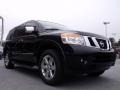 2010 Galaxy Black Metallic Nissan Armada Platinum  photo #7