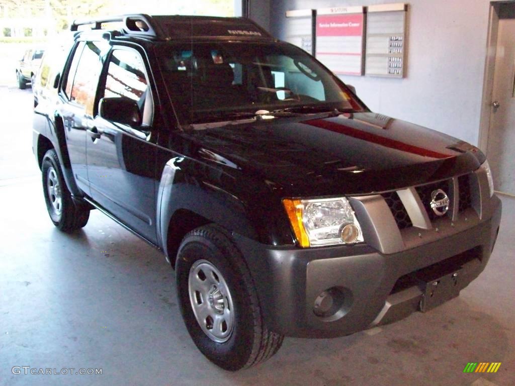 2007 Xterra S - Super Black / Graphite photo #1