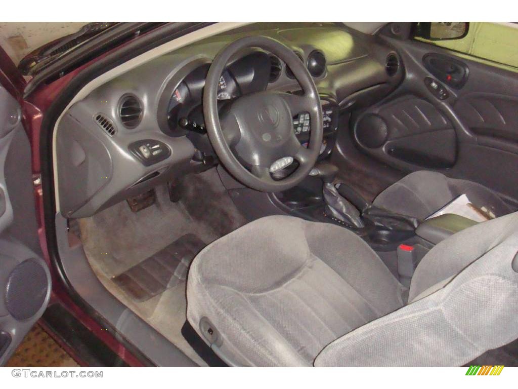 2000 Grand Am SE Coupe - Redfire Metallic / Dark Taupe photo #6