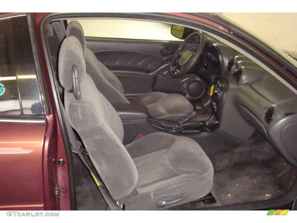 2000 Grand Am SE Coupe - Redfire Metallic / Dark Taupe photo #7