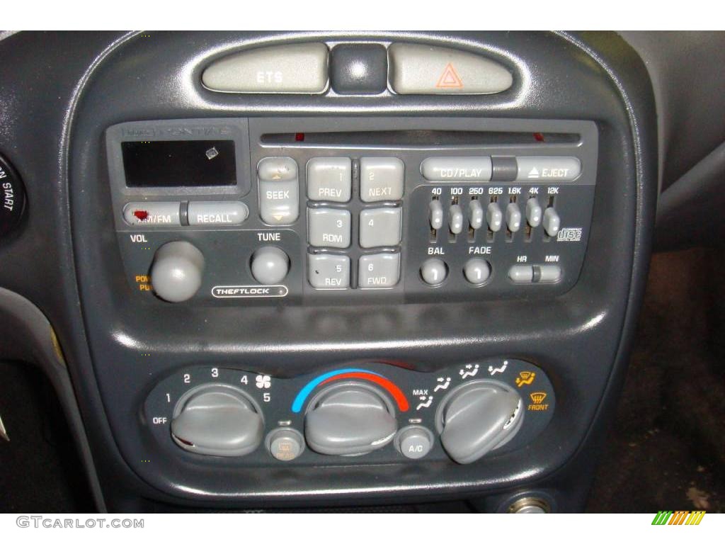 2000 Grand Am SE Coupe - Redfire Metallic / Dark Taupe photo #8