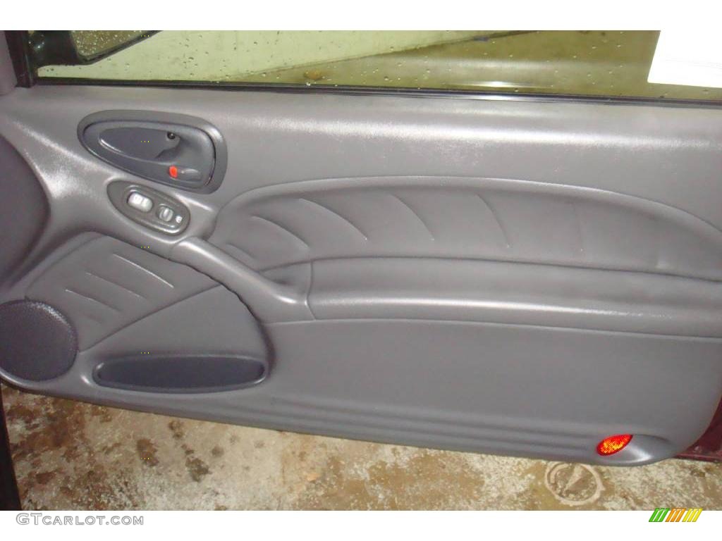 2000 Grand Am SE Coupe - Redfire Metallic / Dark Taupe photo #13