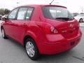 2010 Red Alert Nissan Versa 1.8 S Hatchback  photo #3