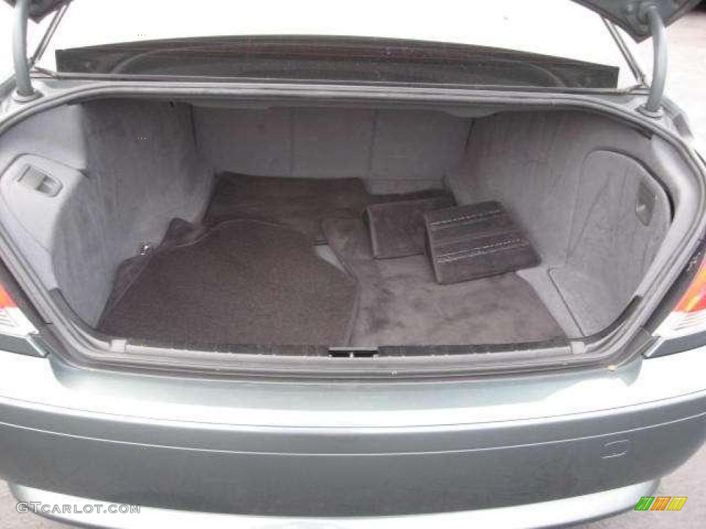 2003 7 Series 745Li Sedan - Slate Green Metallic / Black/Black photo #4