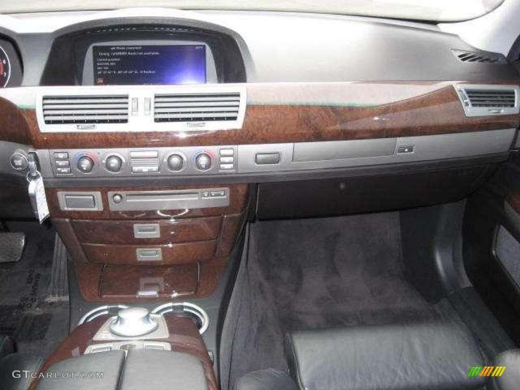 2003 7 Series 745Li Sedan - Slate Green Metallic / Black/Black photo #6