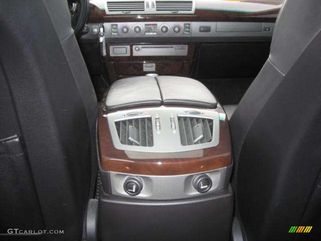 2003 7 Series 745Li Sedan - Slate Green Metallic / Black/Black photo #8