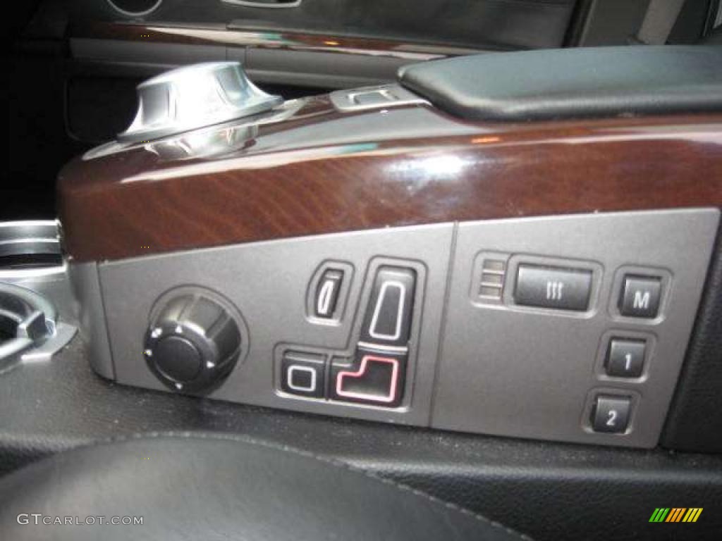 2003 7 Series 745Li Sedan - Slate Green Metallic / Black/Black photo #11