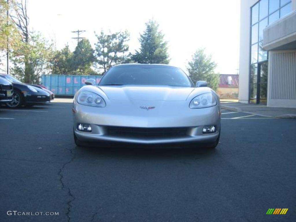 2005 Corvette Coupe - Machine Silver / Ebony photo #9