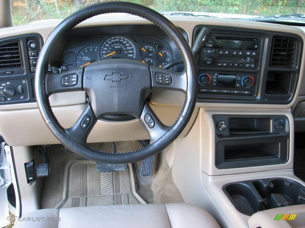 2005 Silverado 1500 Z71 Crew Cab 4x4 - Summit White / Tan photo #8