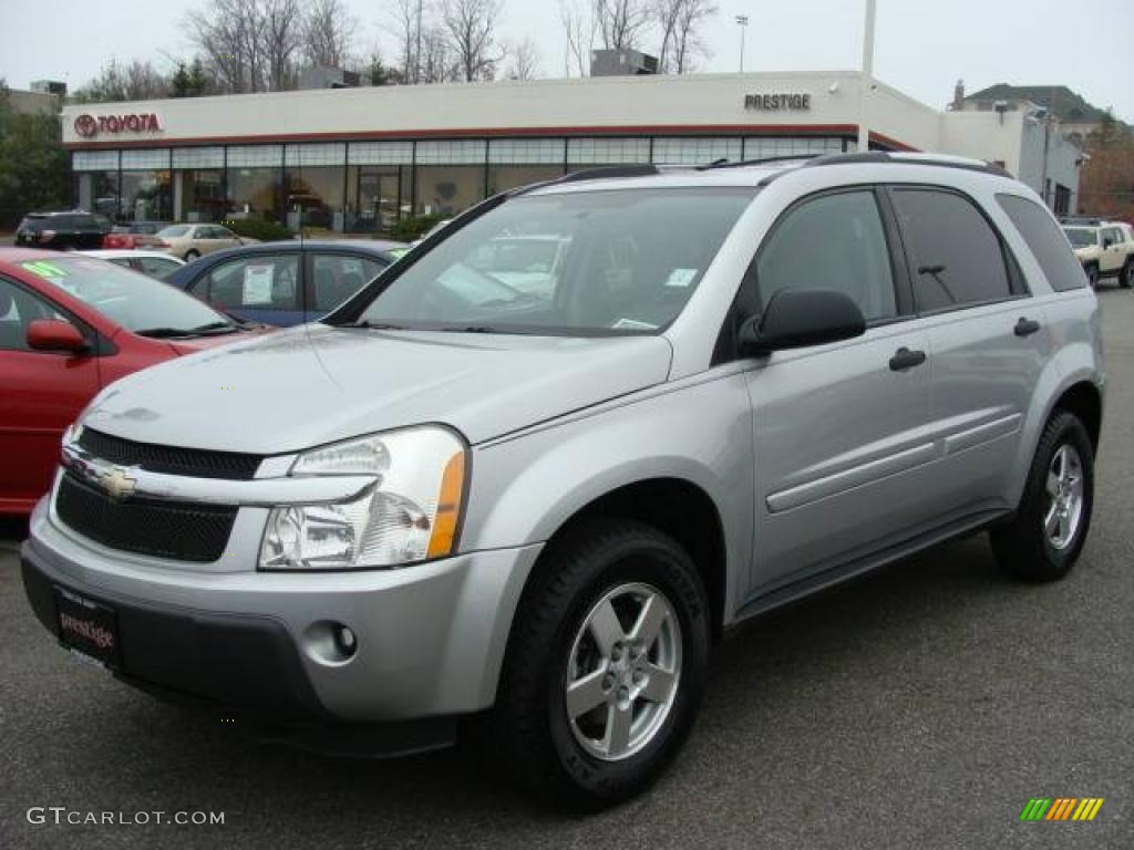 2005 Equinox LS AWD - Galaxy Silver Metallic / Light Gray photo #1