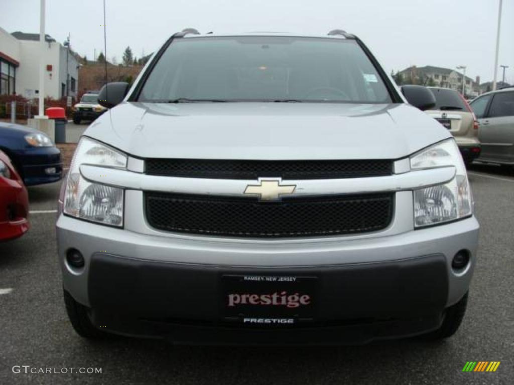 2005 Equinox LS AWD - Galaxy Silver Metallic / Light Gray photo #2