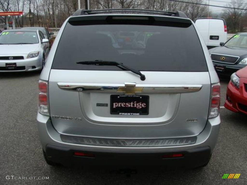 2005 Equinox LS AWD - Galaxy Silver Metallic / Light Gray photo #5