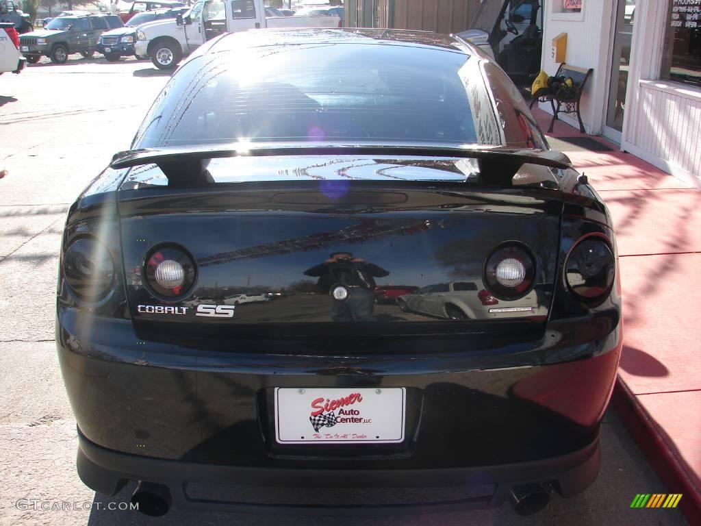 2005 Cobalt Coupe - Black / Ebony photo #7