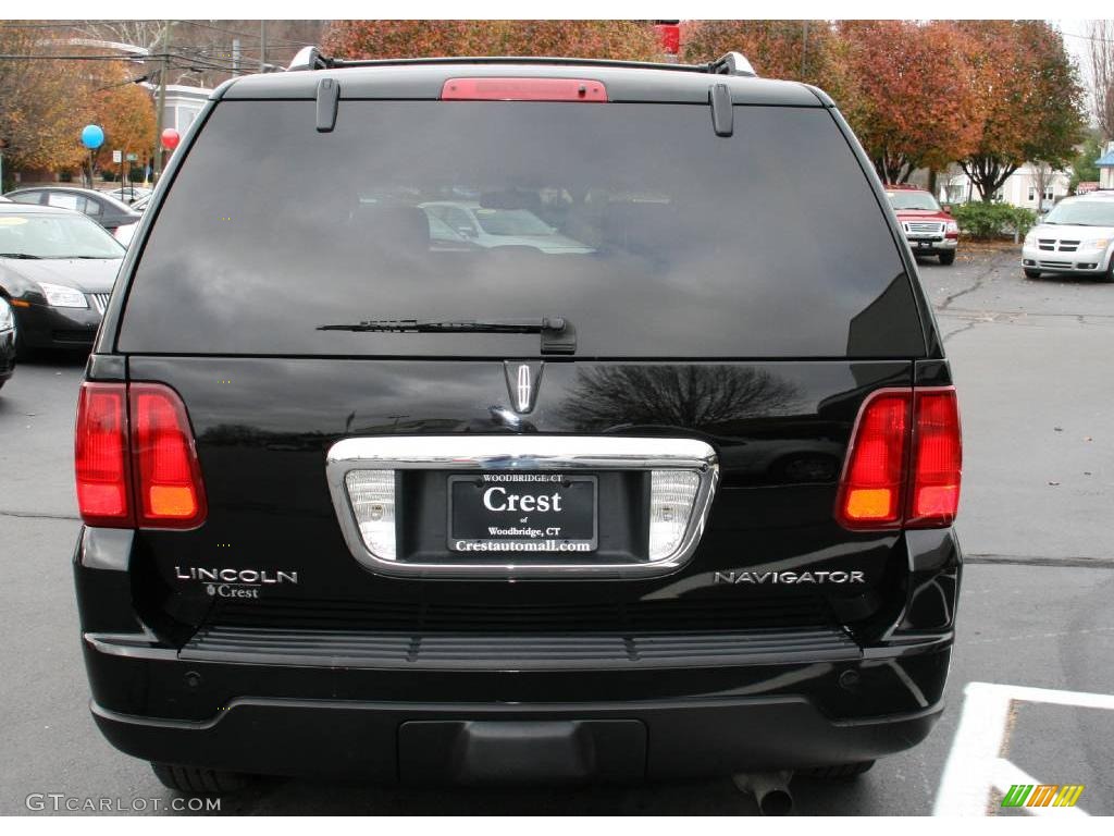 2006 Navigator Ultimate 4x4 - Black / Charcoal Black photo #6