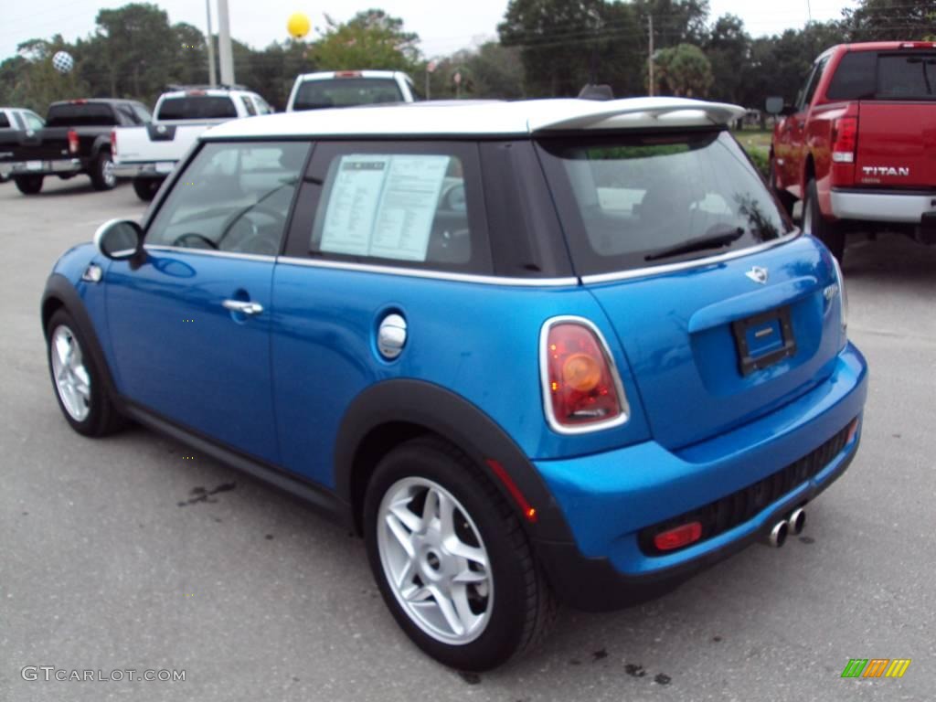 2007 Cooper S Hardtop - Laser Blue Metallic / Grey/Carbon Black photo #3