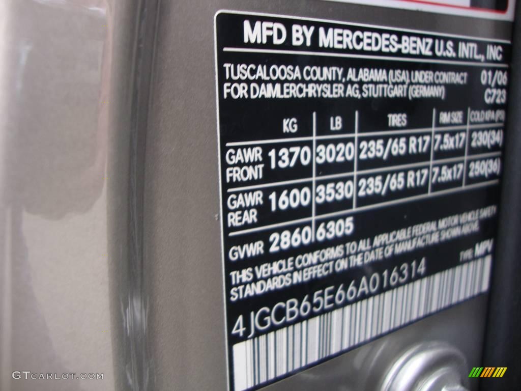 2006 R 350 4Matic - Pewter Metallic / Ash Grey photo #24