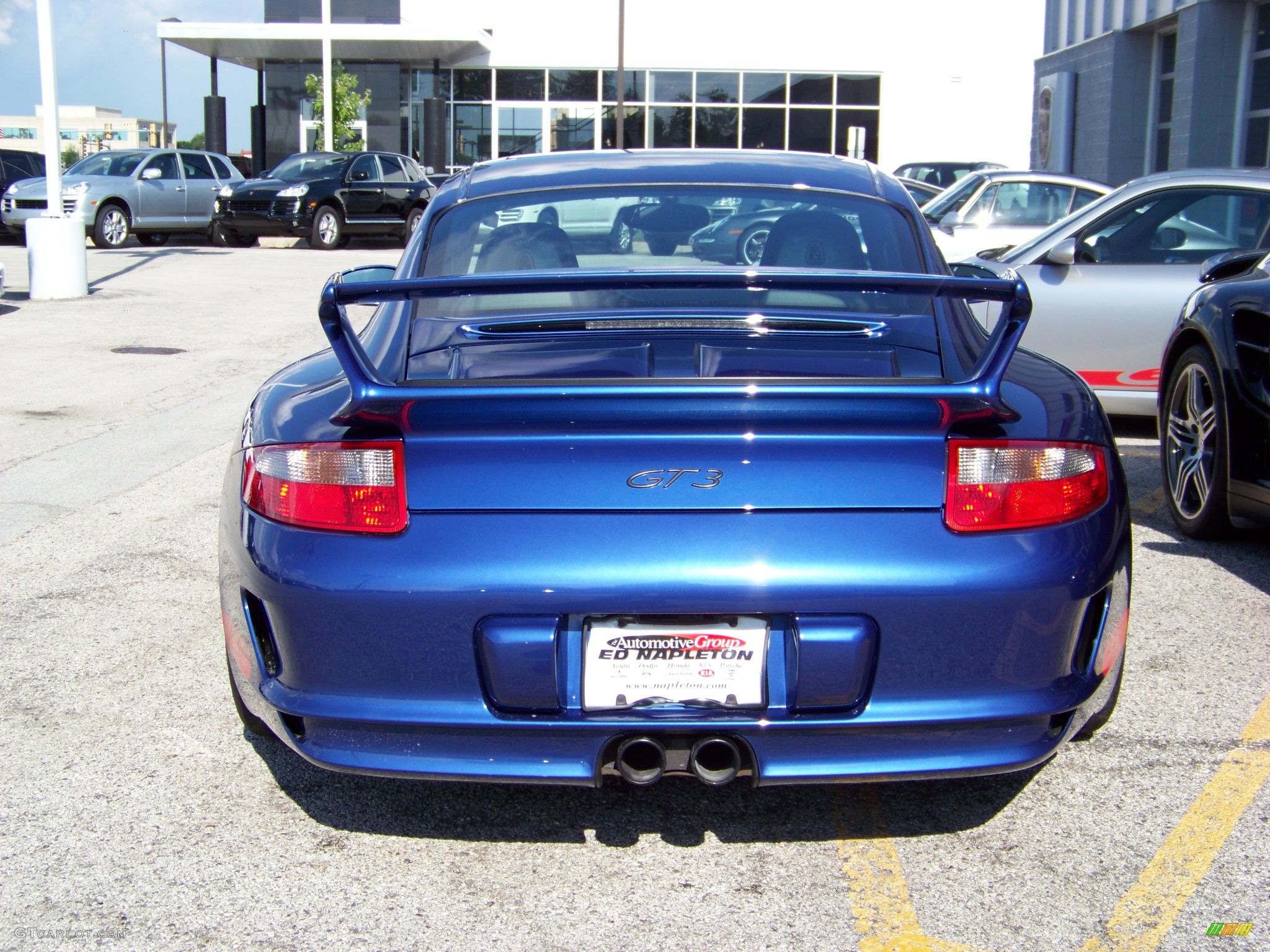 2007 911 GT3 - Cobalt Blue Metallic / Black w/Alcantara photo #5
