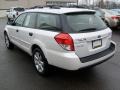 2008 Satin White Pearl Subaru Outback 2.5i Wagon  photo #4